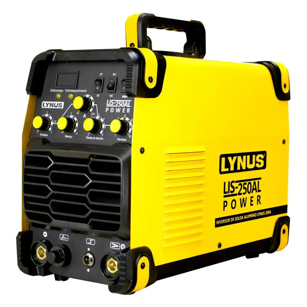 Máquina de solda inversora tig LIS-250AL - 220V da Lynus