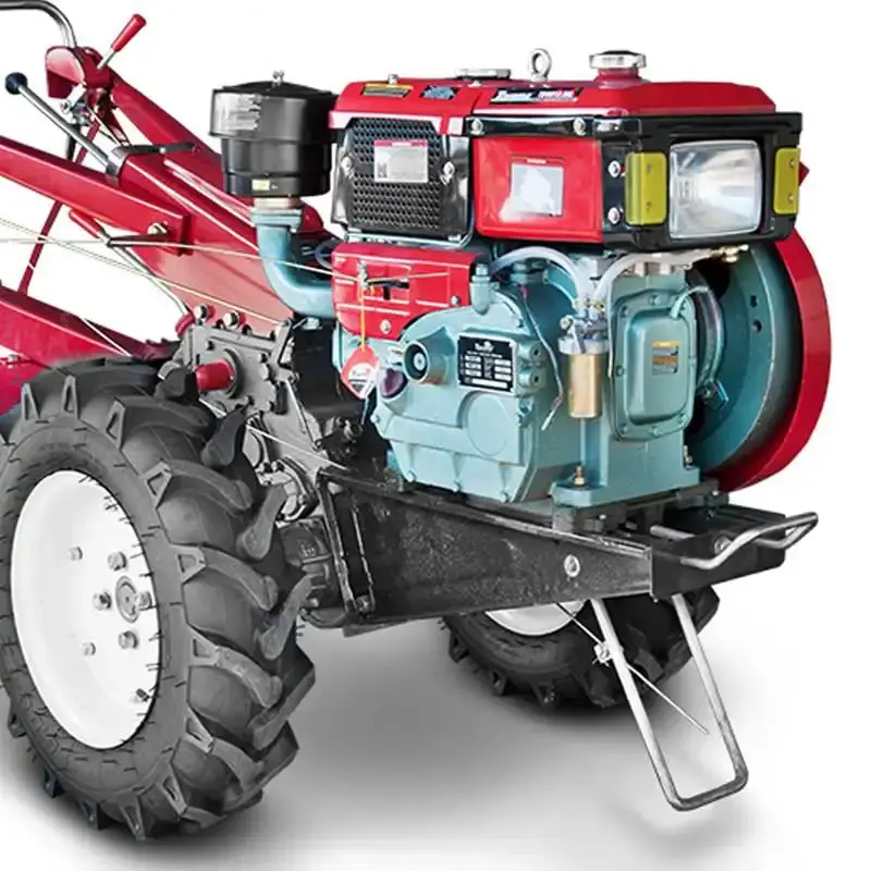 Microtrator motocultivador à diesel 13 HP TDWT73 Toyama — fotografia 3