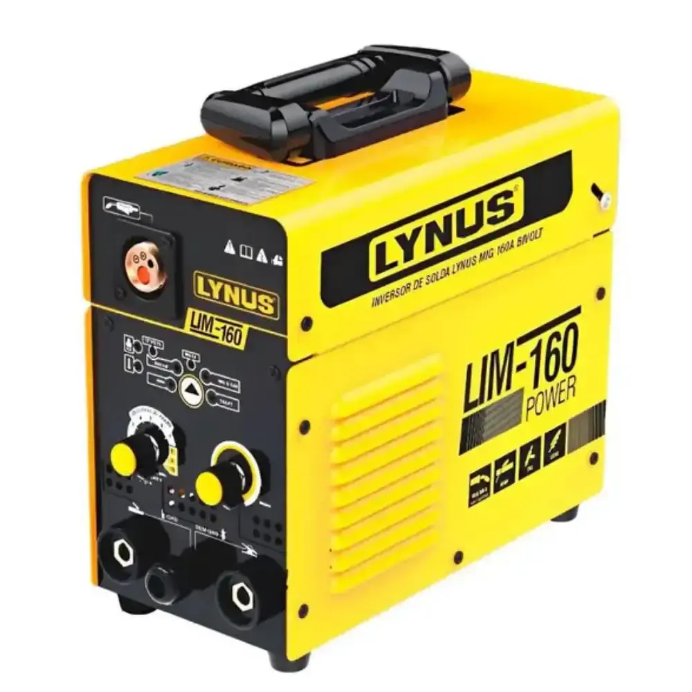 Solda multiprocessos mig|tig LIM-160A lynus-bivolt — fotografia de referência