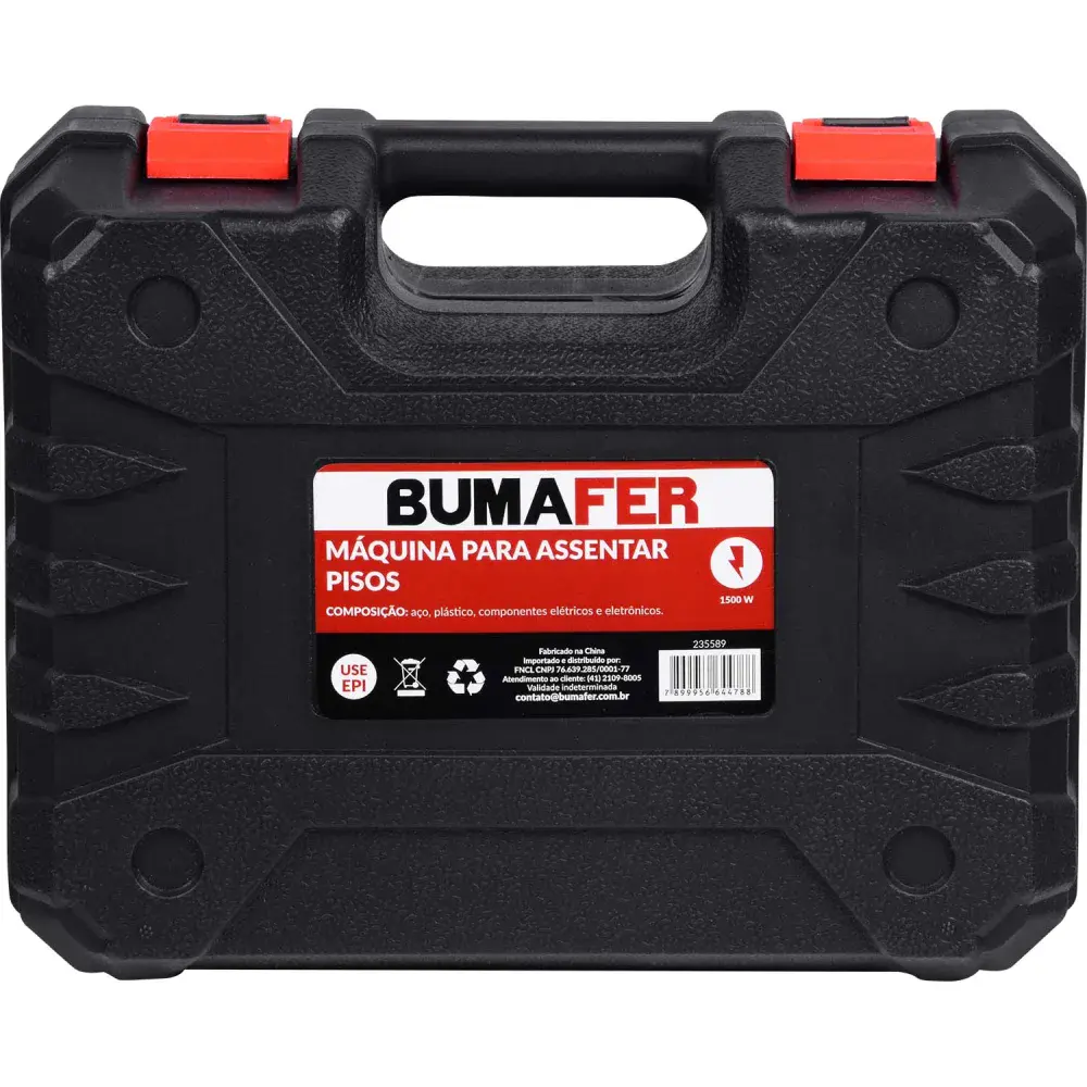 Máquina assentamento de piso 150W à bateria Bumafer — fotografia 5