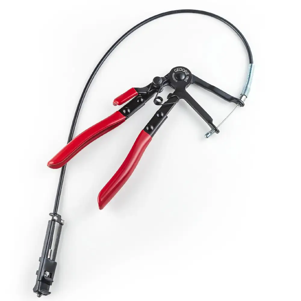 Alicate para abraçadeira elástica 53MM haste flexível Gedore RED — fotografia de referência