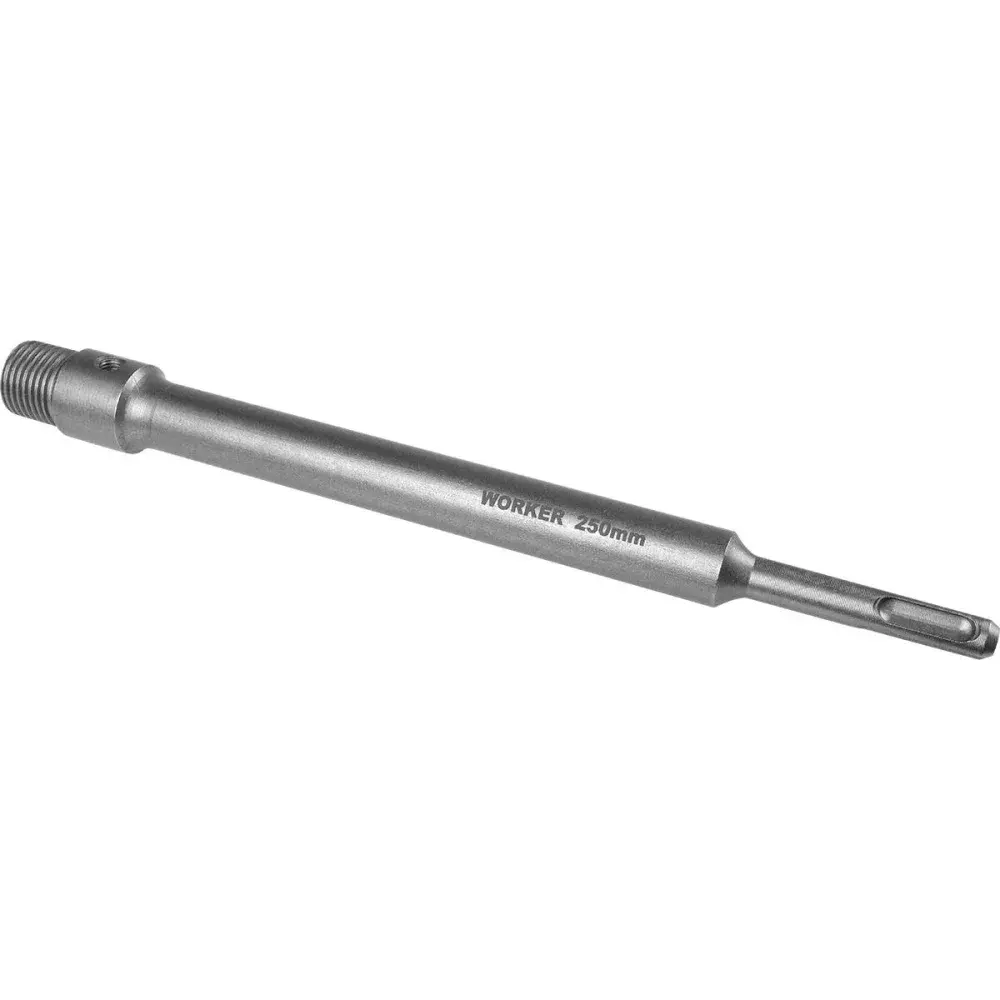 Haste adaptadora para serra copo com rosca M22 250MM Worker — fotografia 5