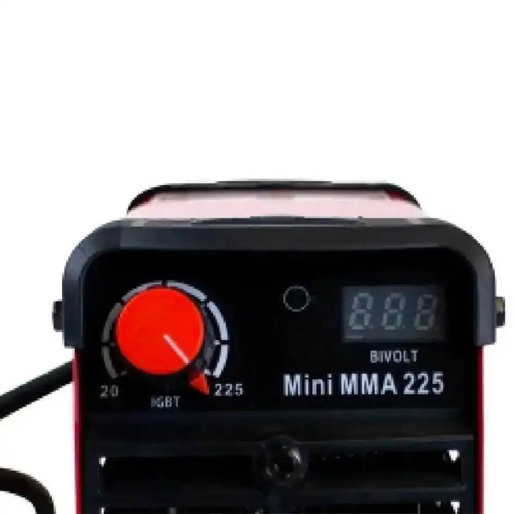 Máquina de solda inversora 225 mini bivolt MMA-225 USK — fotografia 5