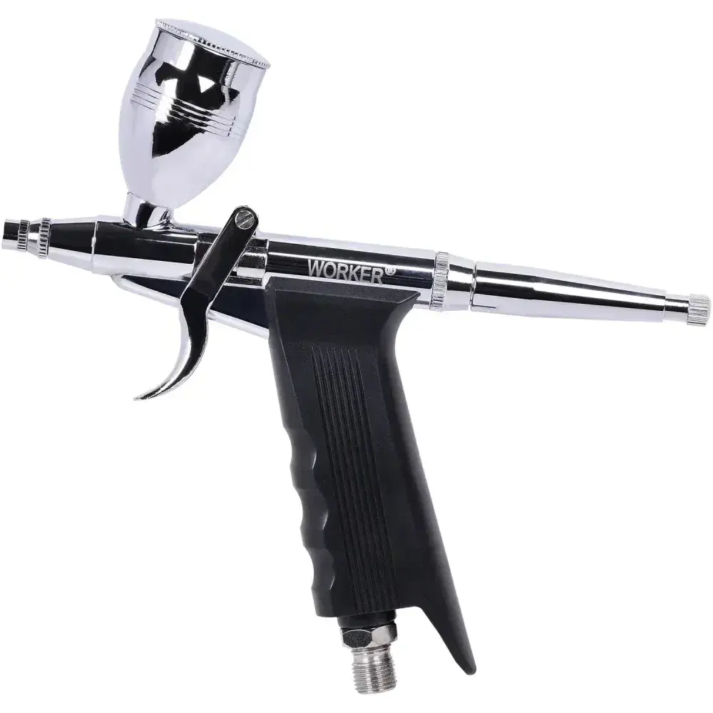 Pistola aerógrafo 16 peç Worker — fotografia 9