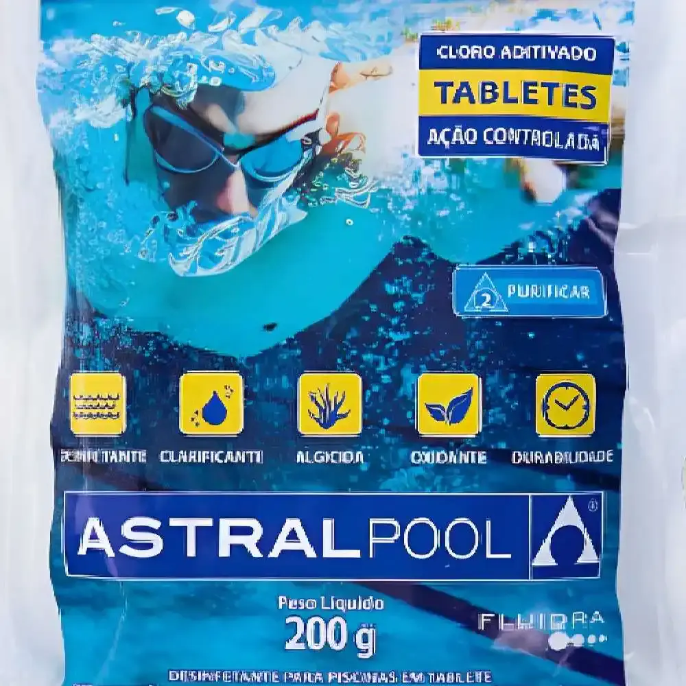 Tablete Pastilha de Cloro 200 g ASTRALPOOL — fotografia 4