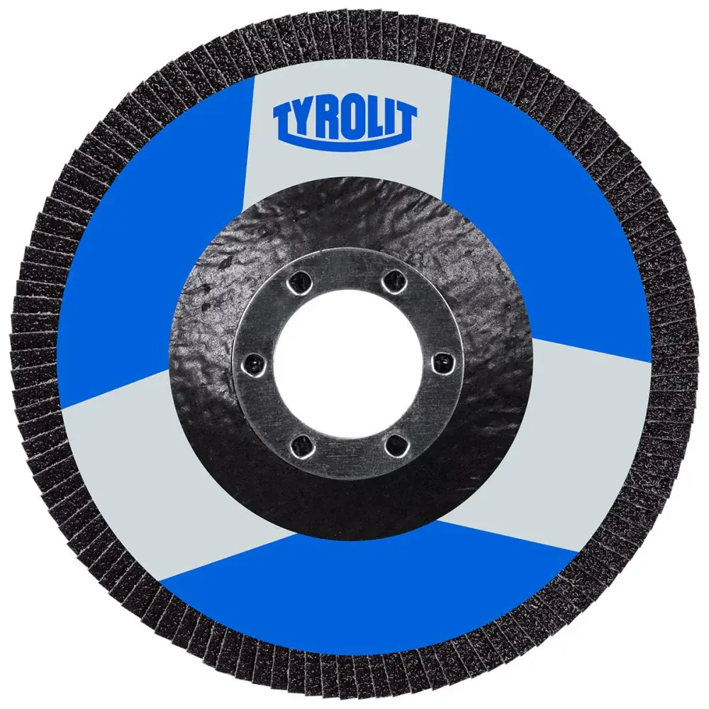 Disco flap reto G40 Tyrolit 4.1/2 zirconio