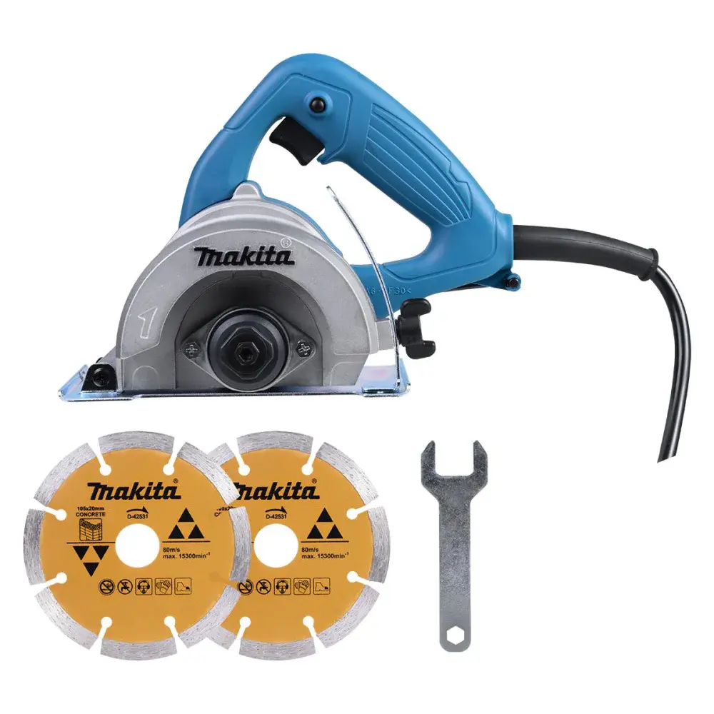 Serra mármore elétrica 4100NH3ZX2 2 discos 110MM Makita
