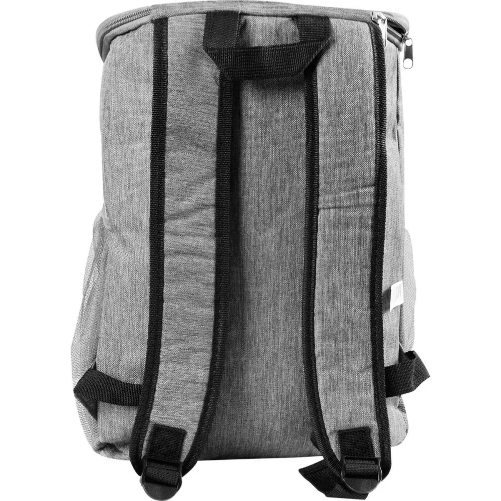 Bolsa térmica com 2 compartimentos 18L cinza Kala — fotografia 5