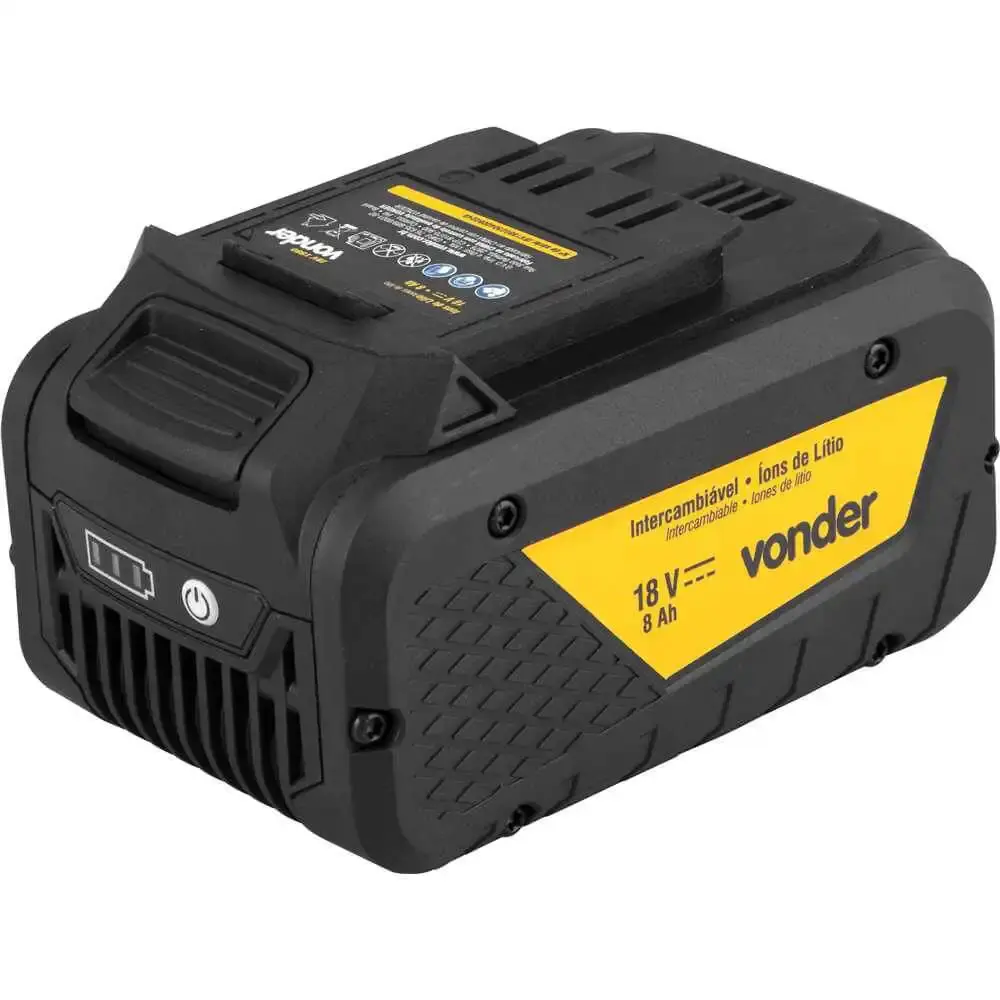 Bateria 18V lítio 8AH IBV1880 60.04.188.000 Vonder — fotografia de referência