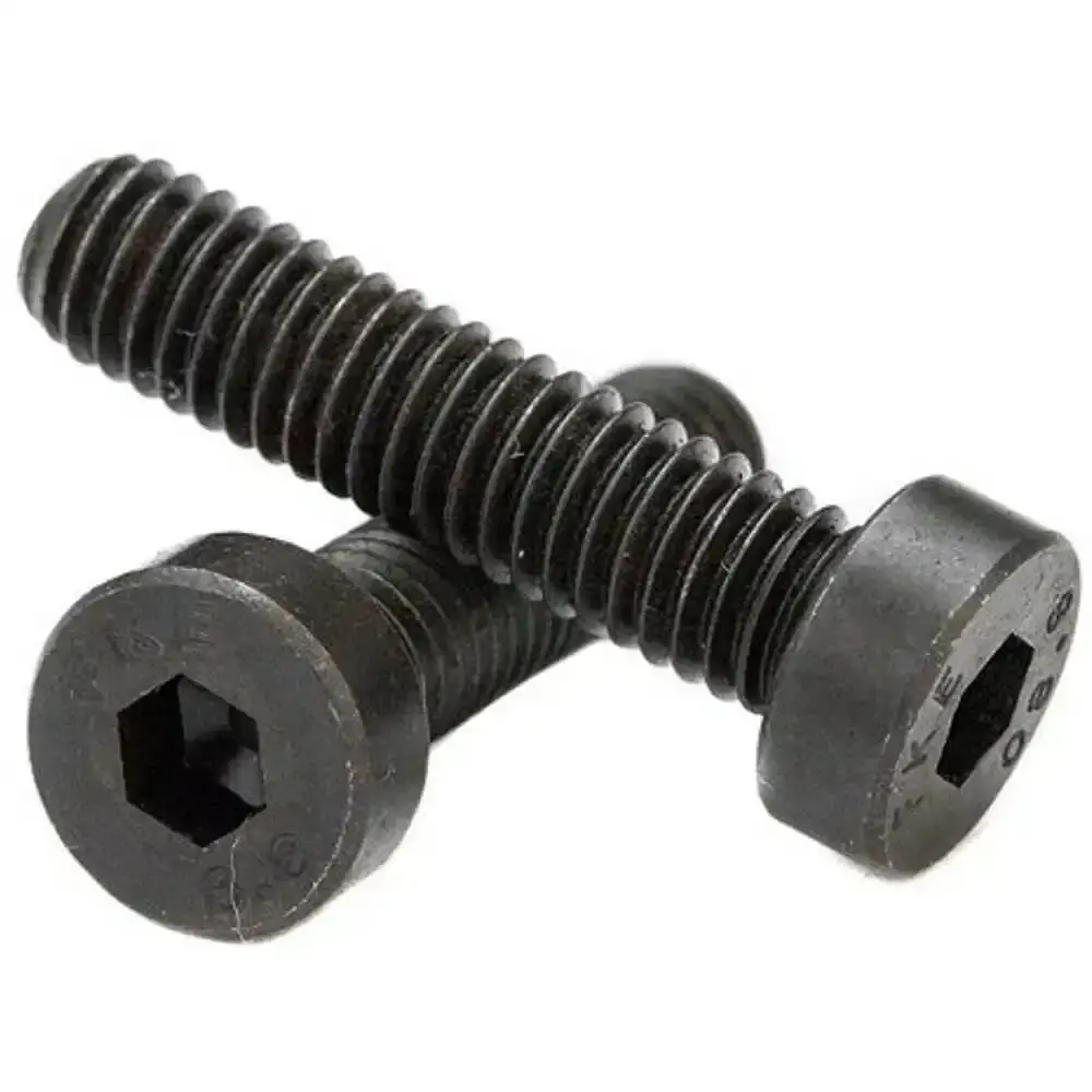 Parafuso Allen 8 x 25 MM Cabeça Baixa Sextavado Interno Kit 50 Peças PABB5080251A TELLEP — fotografia 5