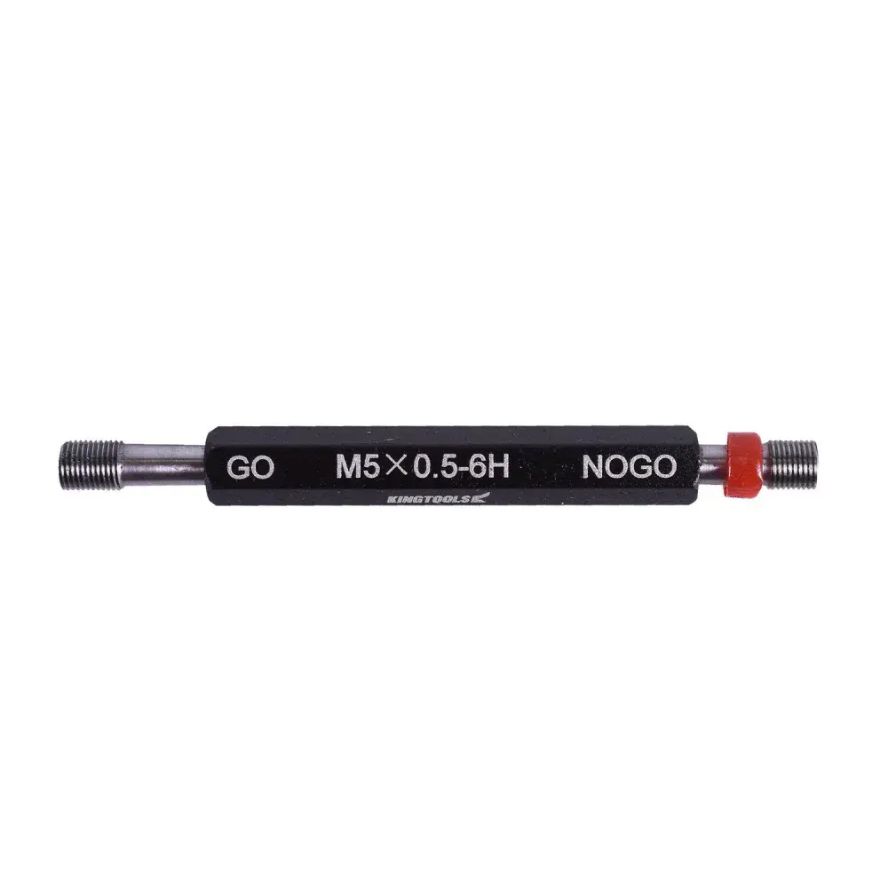 Calibrador tampão de rosca passa não passa M5X0,5 kingtools King Tools