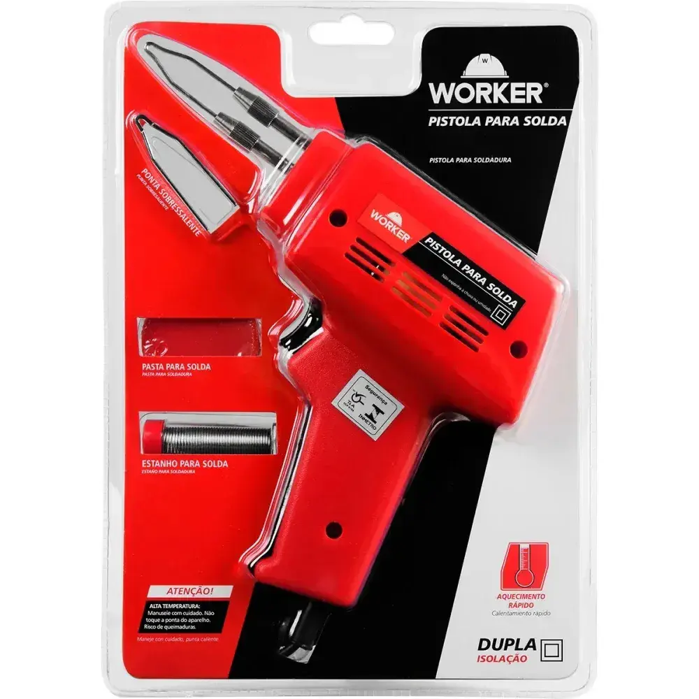 Pistola de solda PSW100 50W Worker — fotografia 8