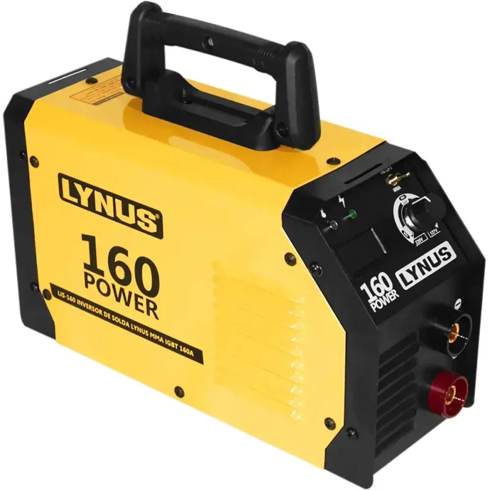 Solda inversora eletrodo 160A bivolt lis power da Lynus — fotografia 5