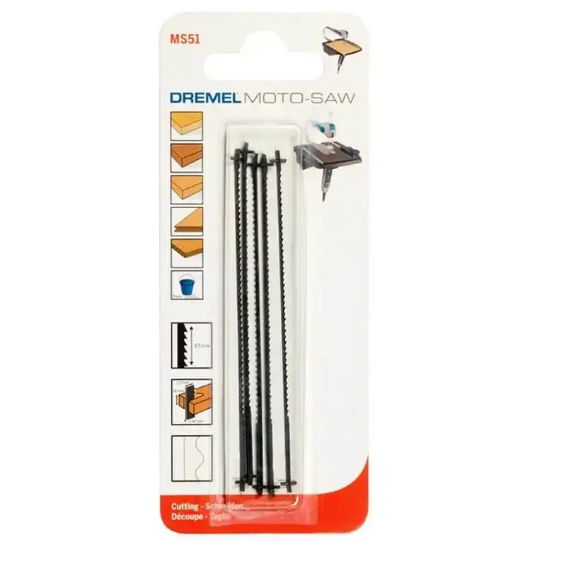 Lâmina para Dremel moto-saw para madeira e plástico MS51 Dremel — fotografia de referência