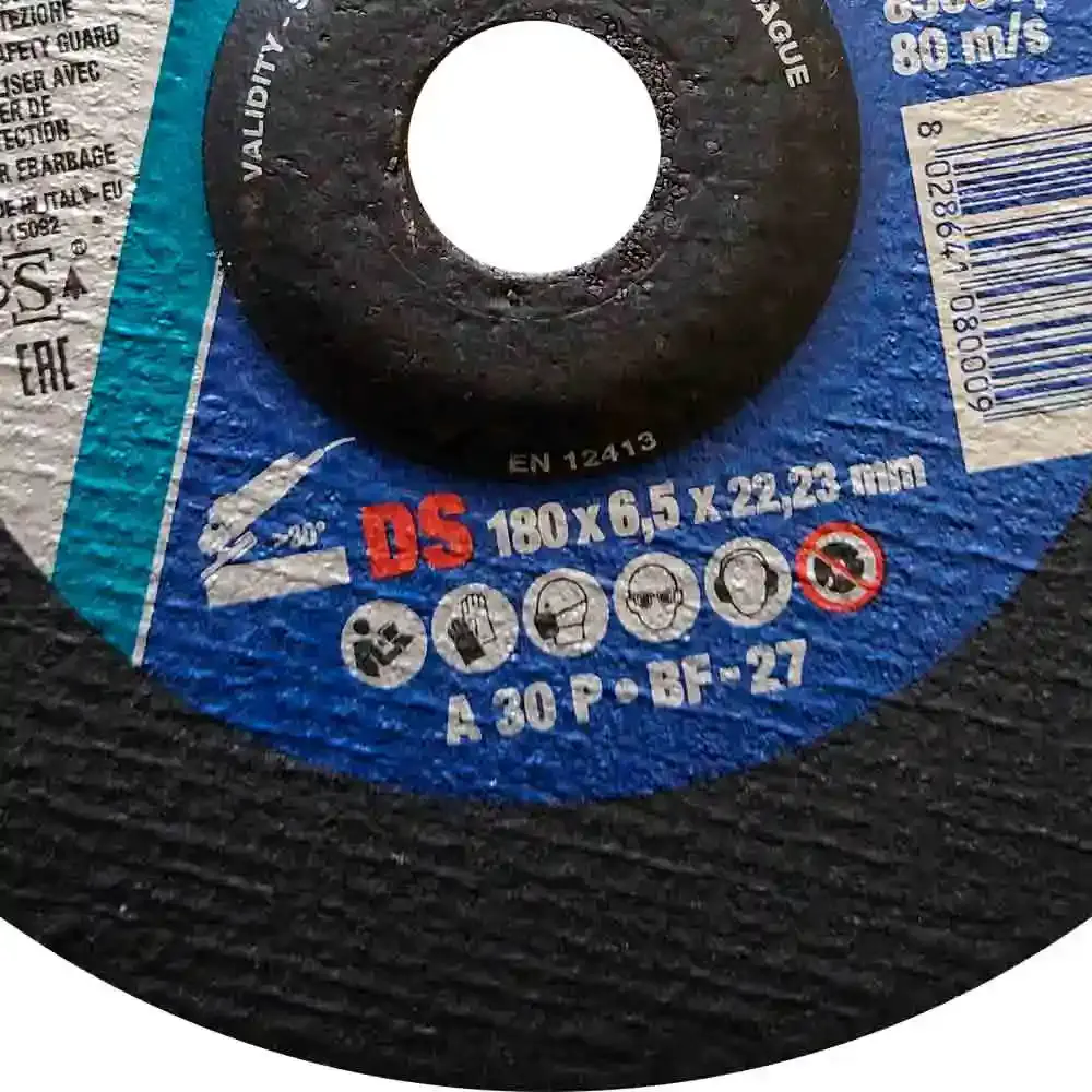 Disco Desbaste 7 POL x 6,5 MM A30P SAIT — fotografia 4