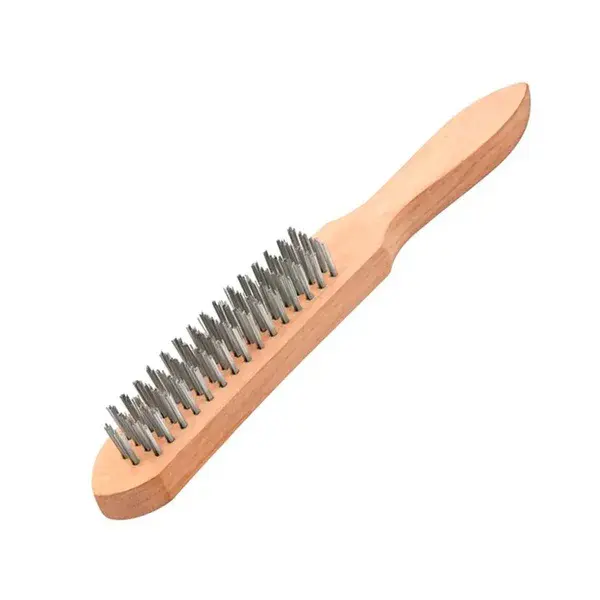 Escova manual em aço c/ 3 fileiras - Amatools