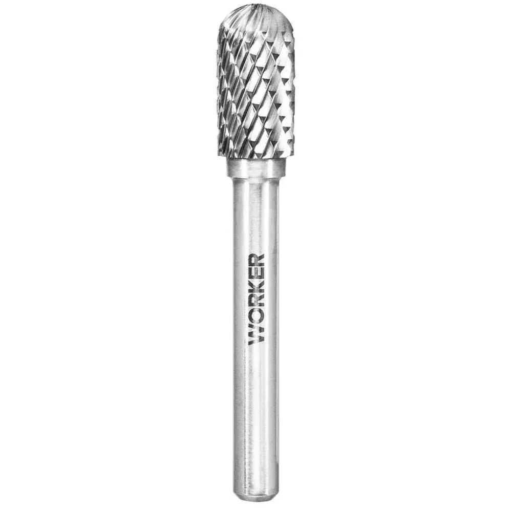 Lima rotativa cilíndrica 10 x 20 x 6MM Worker — fotografia de referência