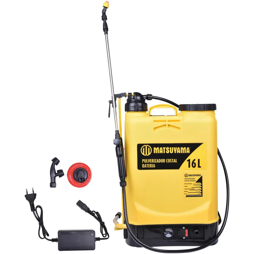 Pulverizador costal 16L bateria 12V Matsuyama