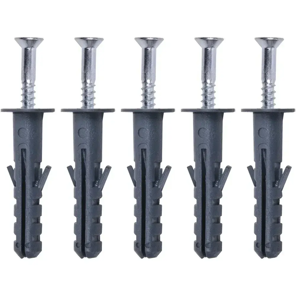 Parafuso cabeça chata zincado com bucha 4,2X40MM 5 peç Worker — fotografia 6