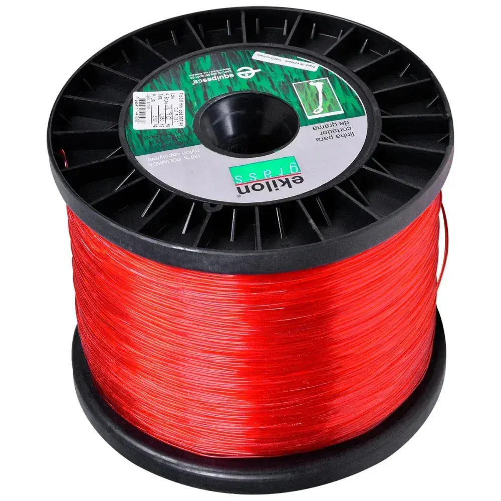Fio de nylon aparador roçadeira 3MM 372M 3KG Ekilon — fotografia 5
