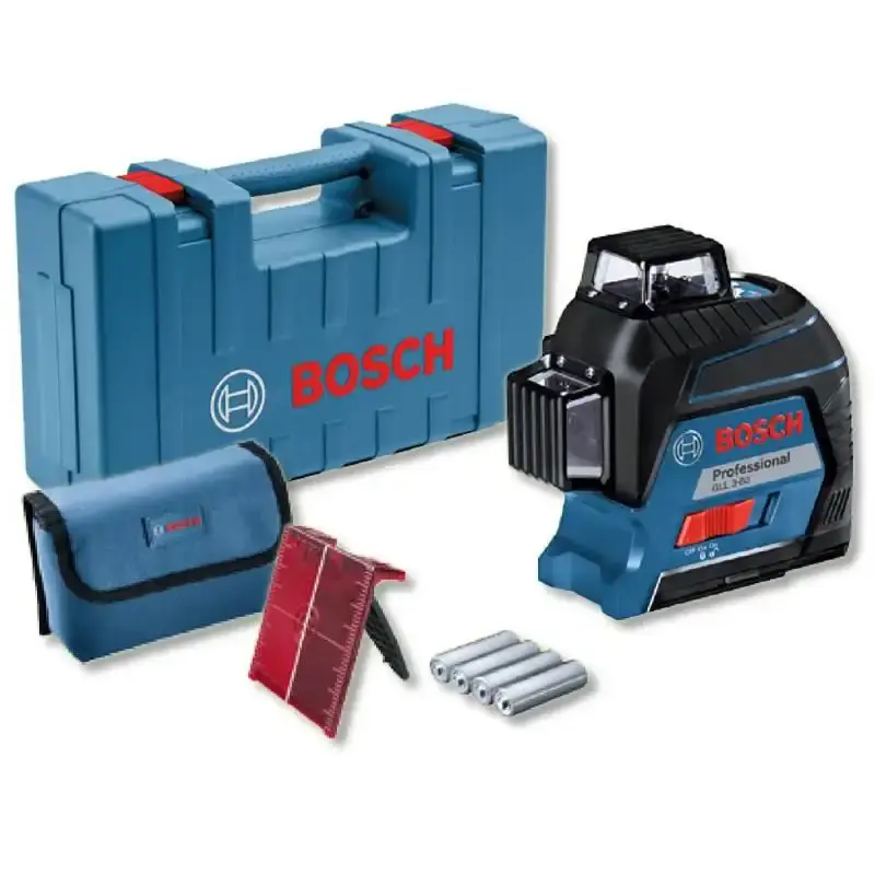 Nível à laser de linhas GLL 3-80 linha vermelha Bosch