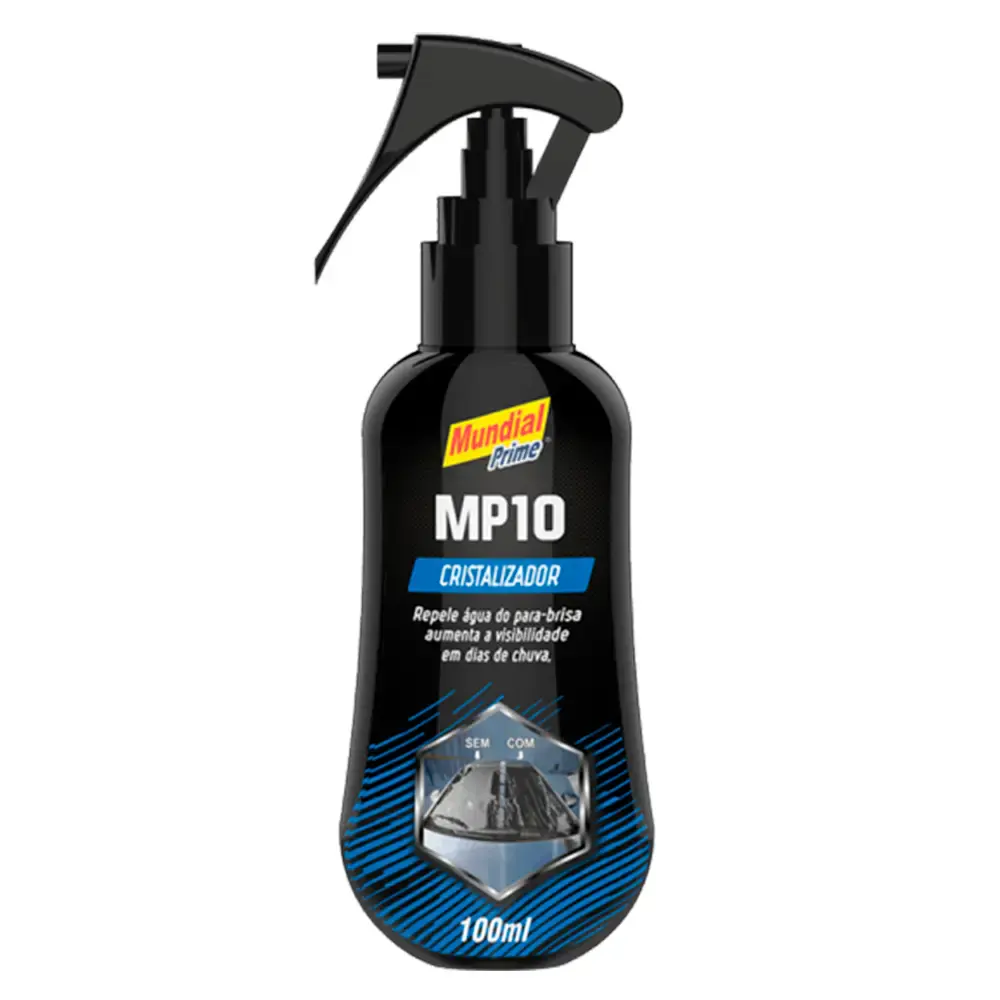 Cristalizador vidro parabrisa MP10 spray 100ML mundial prime