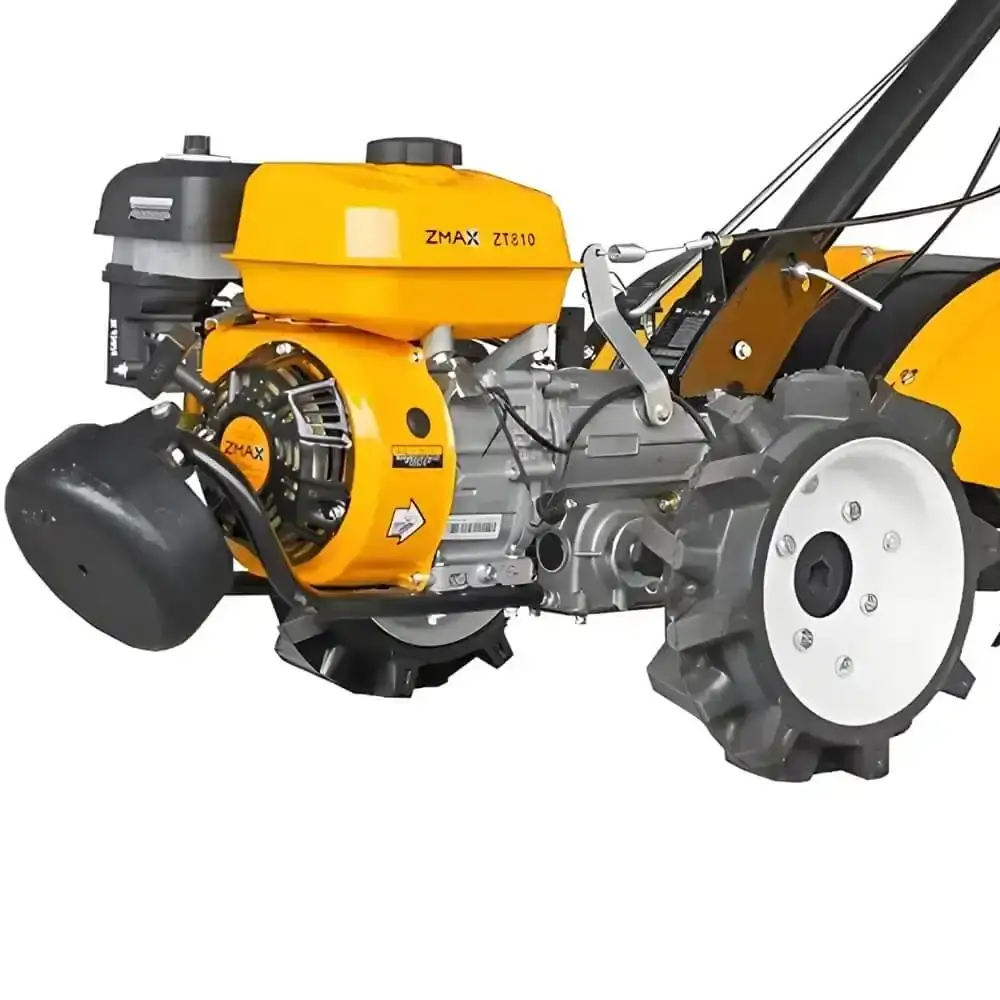 Motocultivador gasolina 7,0 HP 4T 212 CC plantio e aviário rodas e enxadas ZT810 Zmax — fotografia 4