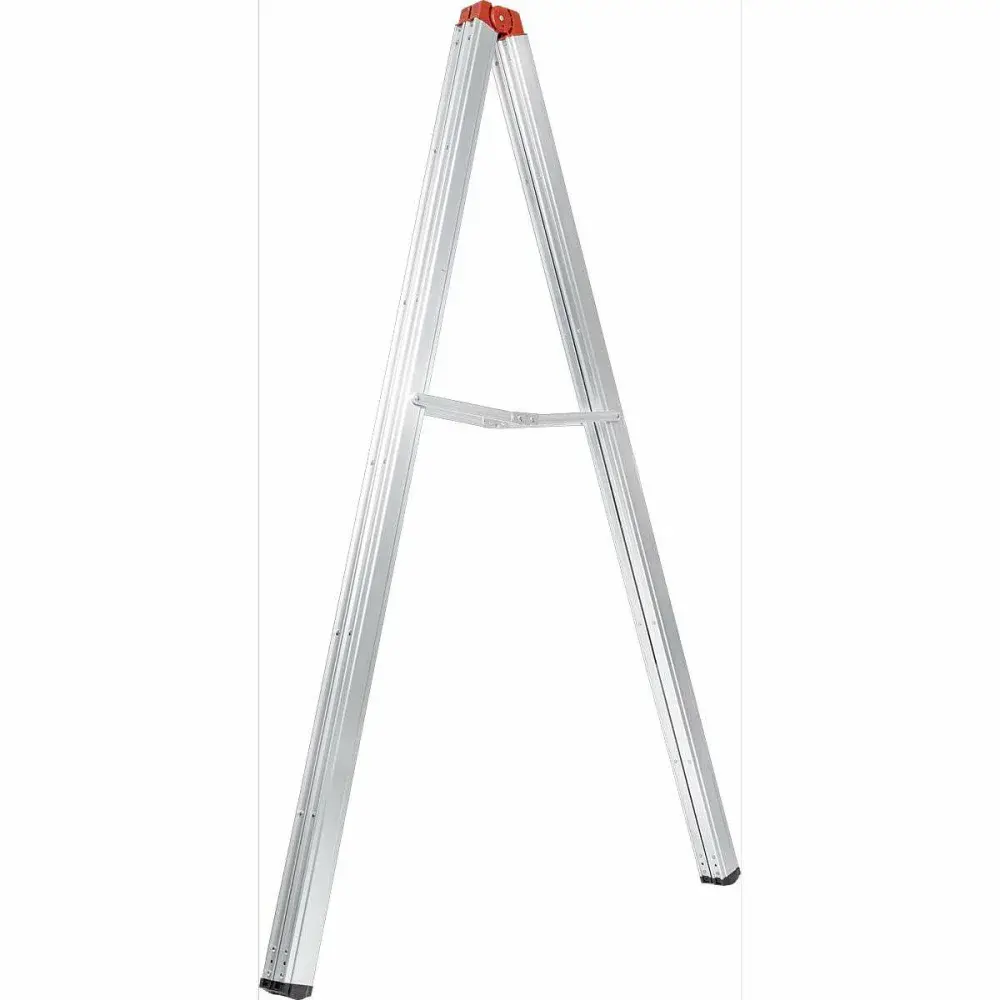 Escada dobrável palito de alumínio 1,71M 5 degraus Worker — fotografia 4