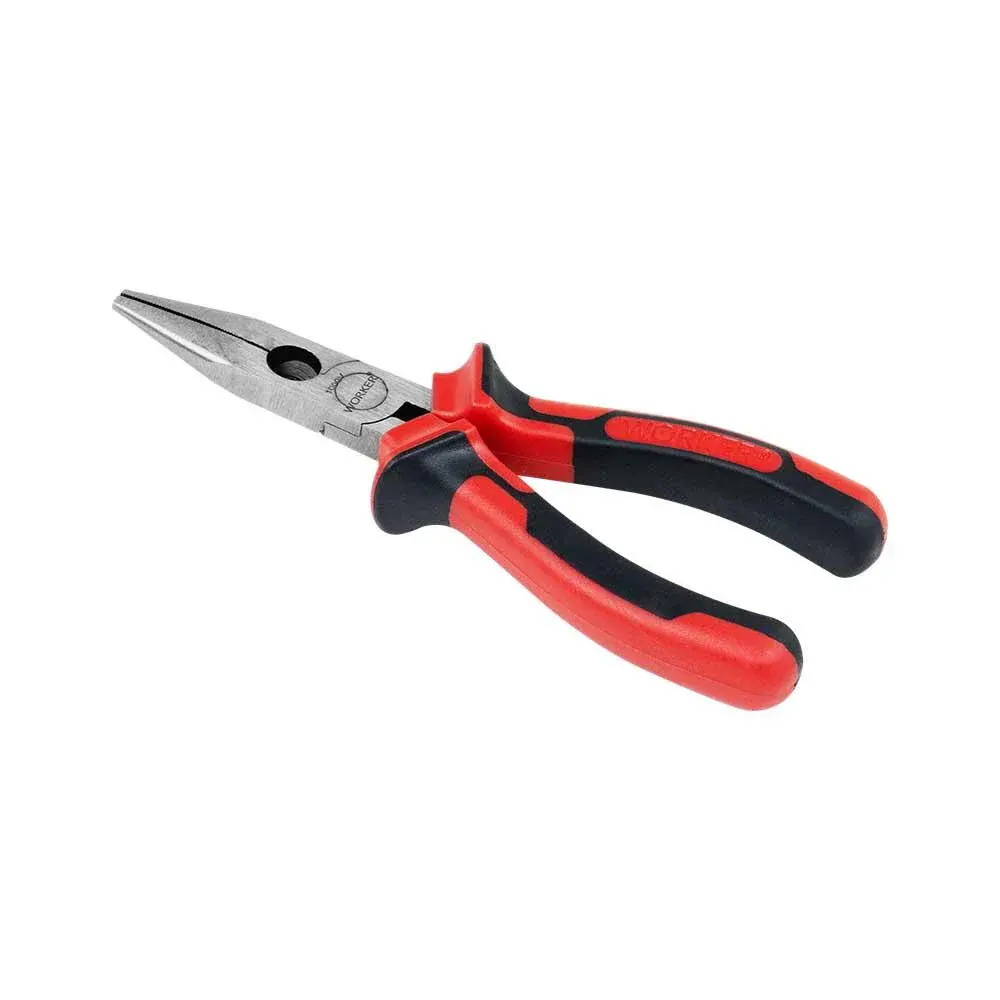 Alicate de bico meia cana 6 1000V Worker