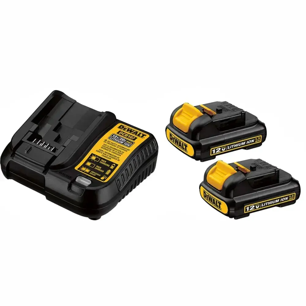 Parafusadeira furadeira e chave impacto 1/4 12V Dewalt — fotografia 6