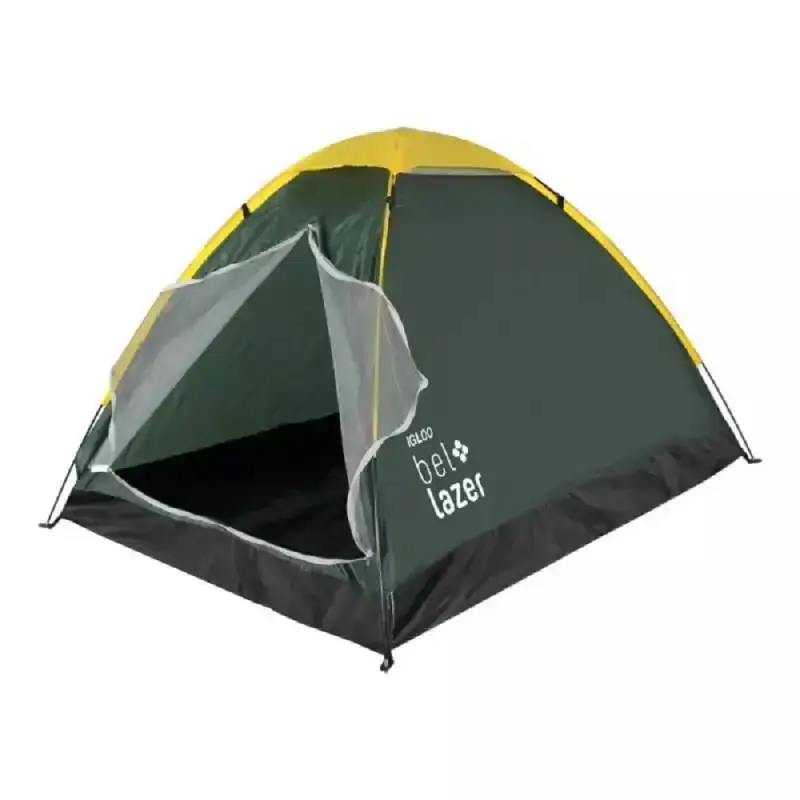 Barraca para Camping Iglu 2.0 x 2.0 Metros Até 4 Pessoas + Colchão Inflável Solteiro — fotografia 3