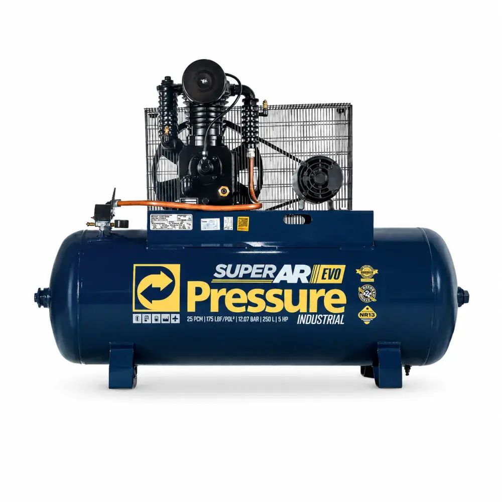 Compressor de ar evo 25PCM 250L 220/380VT Pressure