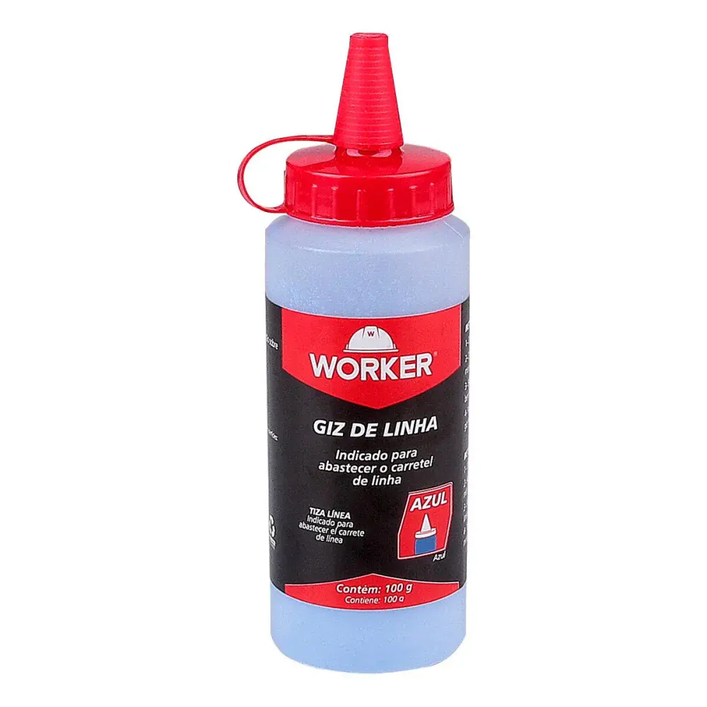 Giz de linha 30M azul para marcação Worker