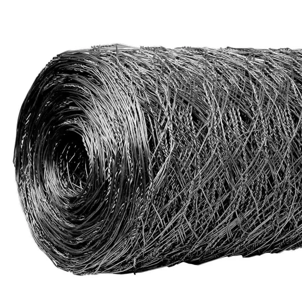 Tela galinheiro galvanizada 2X18 1,50X50M Acerosid — fotografia 3