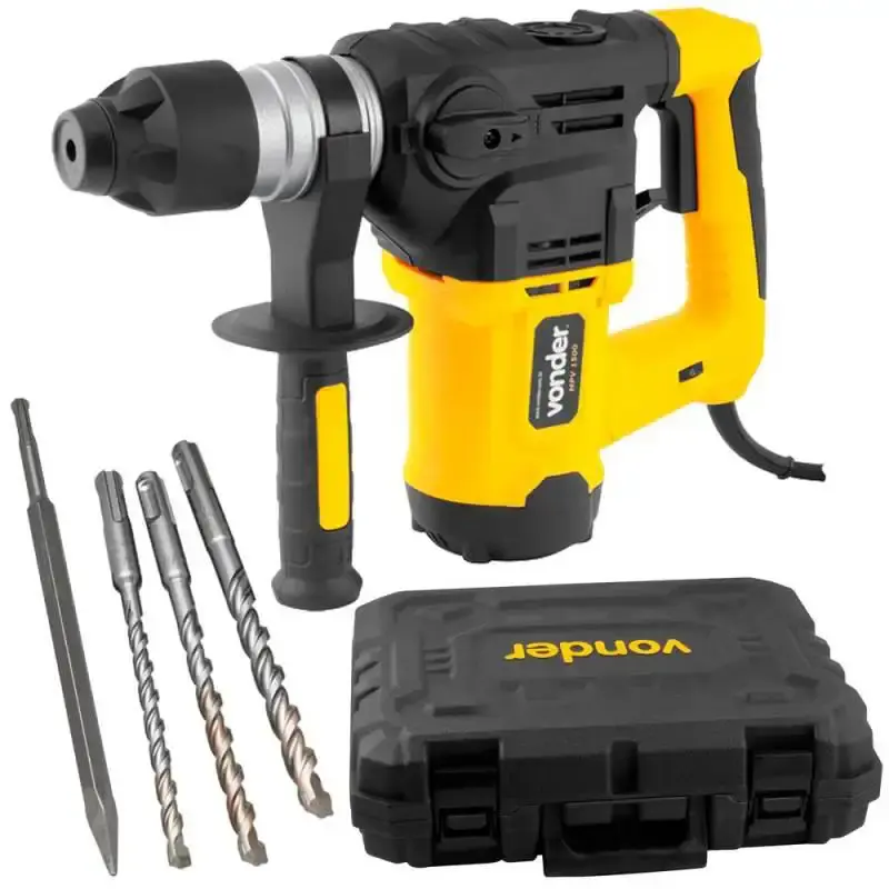Martelete perfurador e rompedor 1500W MPV 1500 Vonder + kit sds-plus 110 V — fotografia de referência
