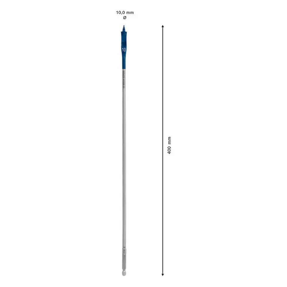 Broca para madeira EXPERT Self Cut Speed 10 x 400mm BOSCH — fotografia 3