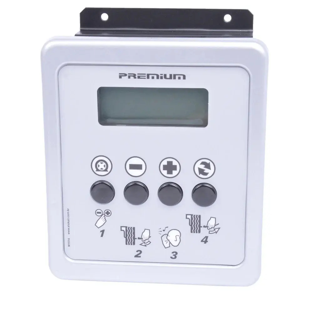 Calibrador de pneus digital com mangueira 8M 220V stok air — fotografia 3
