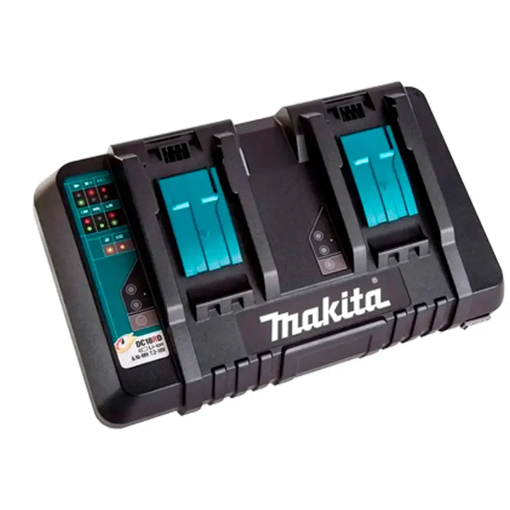 Kit baterias 3AH 18V com carregador duplo Makita 110 V — fotografia 3