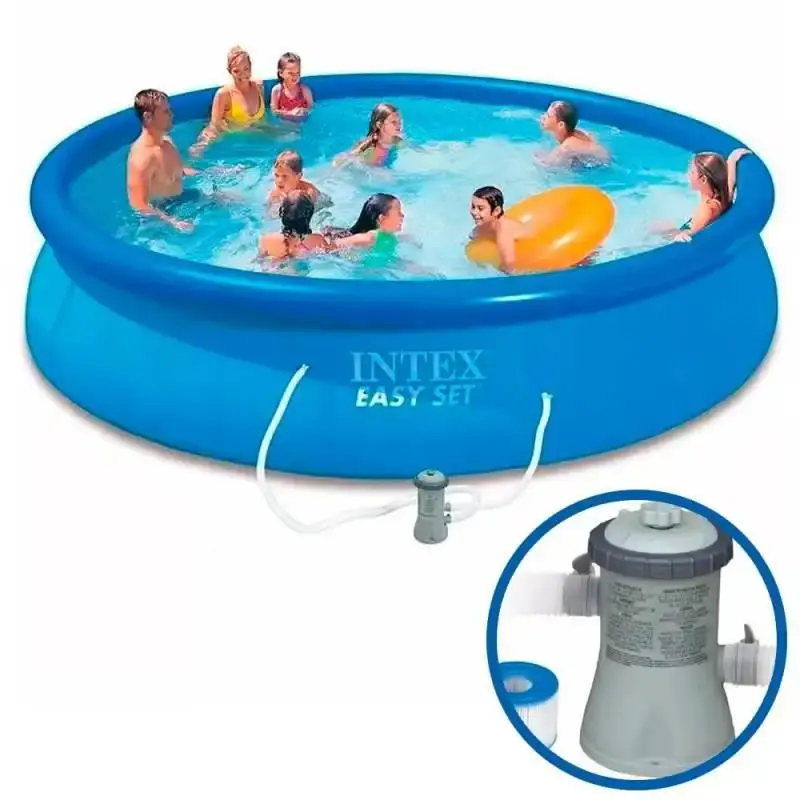 Piscina Inflável 5621 Litros Easy Set 366 x 76 CM com Filtro 220V 28132 INTEX 220 V