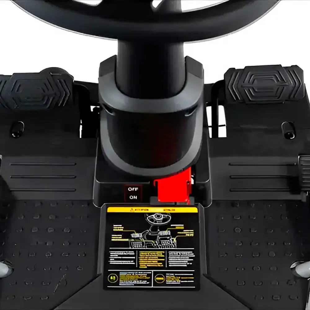 Trator cortador de grama dirigível bateria 50AH saída lateral TRLM30AEB Toyama — fotografia 5