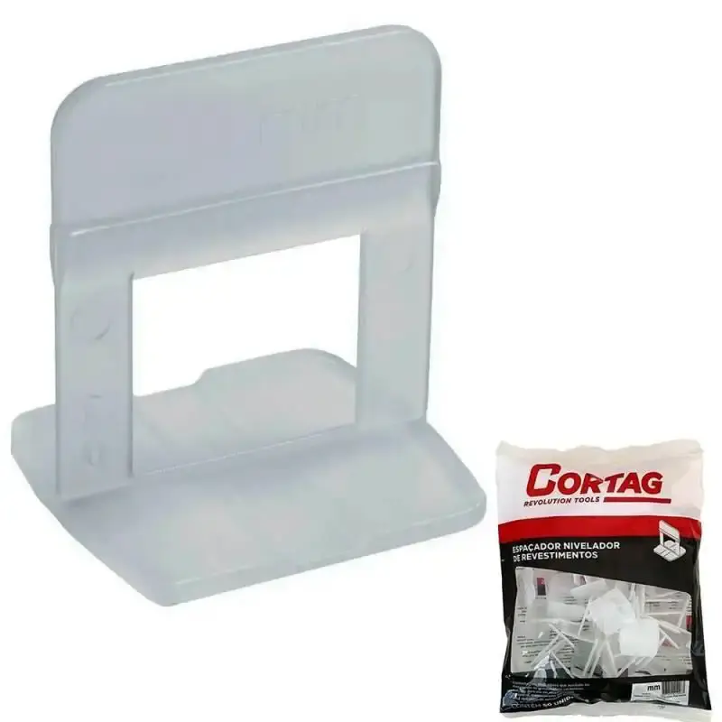 Espaçador nivelador assentamento de piso 1.0 MM pacote com 50 unidades 60693 Cortag