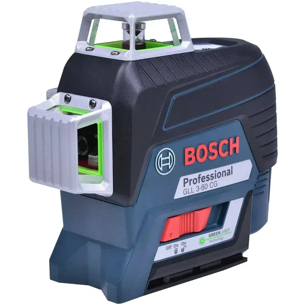 Nível a laser gll 3-80CG verde Bosch — fotografia 10