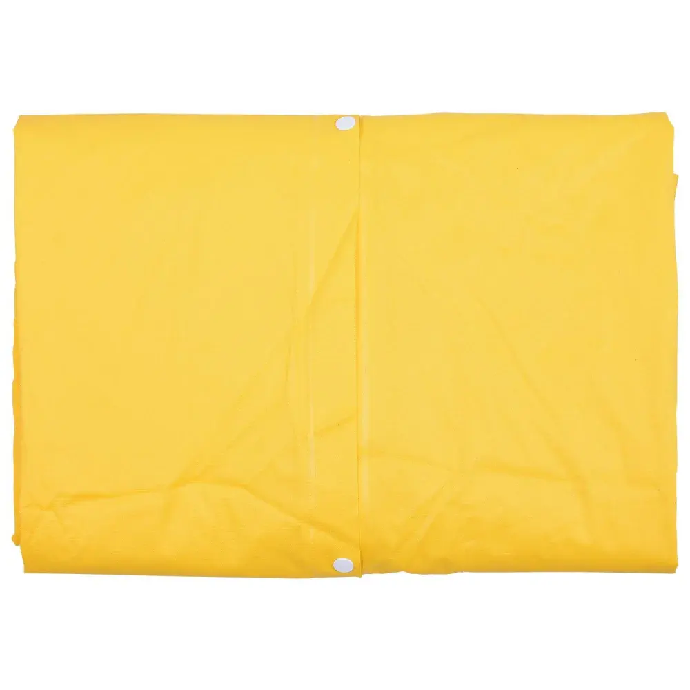 Capa de chuva amarela pvc com forro tamanho g Worker — fotografia 3
