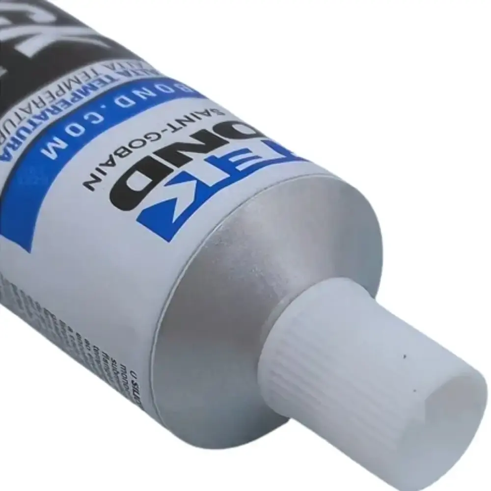 Silicone para alta temperatura vedação preto 85G tekbond TEK Bond — fotografia 4