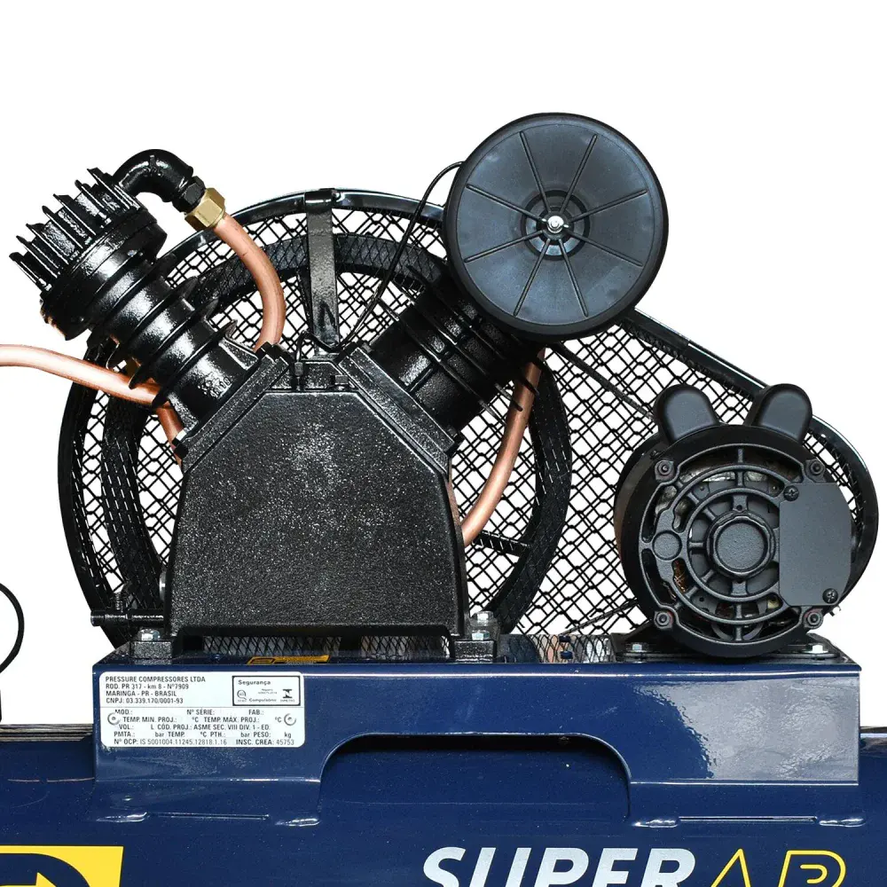 Compressor de ar 15 pés 200L 127/220V super ar Pressure — fotografia 4