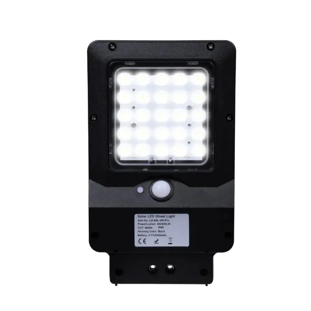 Luminária solar integrada com 25 leds 400LM 4W 6500K Liege — fotografia 8