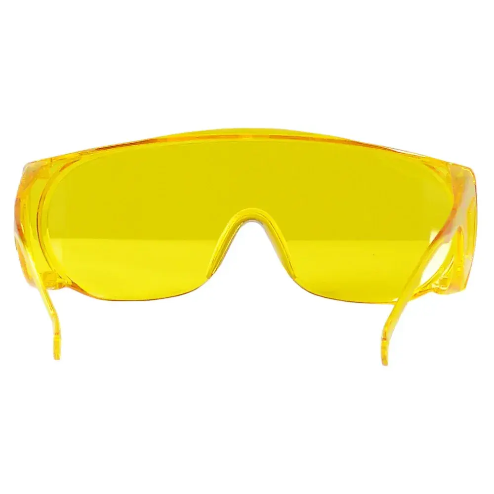 Óculos de segurança amarelo ambar provision Carbografite — fotografia 9