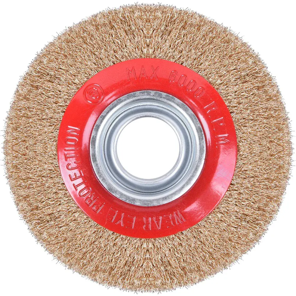 Escova circular com bucha 1/2 12,70MM 6.000RPM Worker