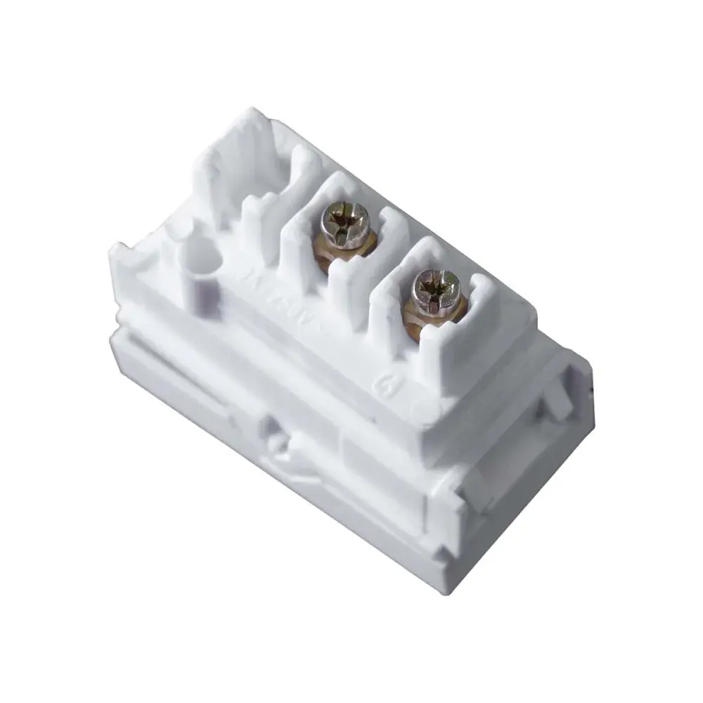 Módulo interruptor pararelo 1T 10A 250V branco vivaz Ilumi