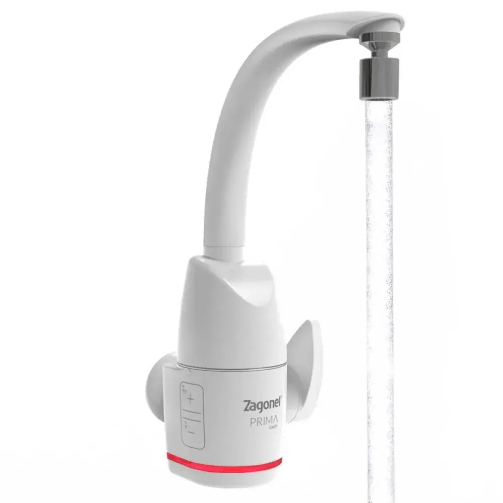 Torneira de cozinha eletrônica prima 5500W 220V Zagonel — fotografia 6